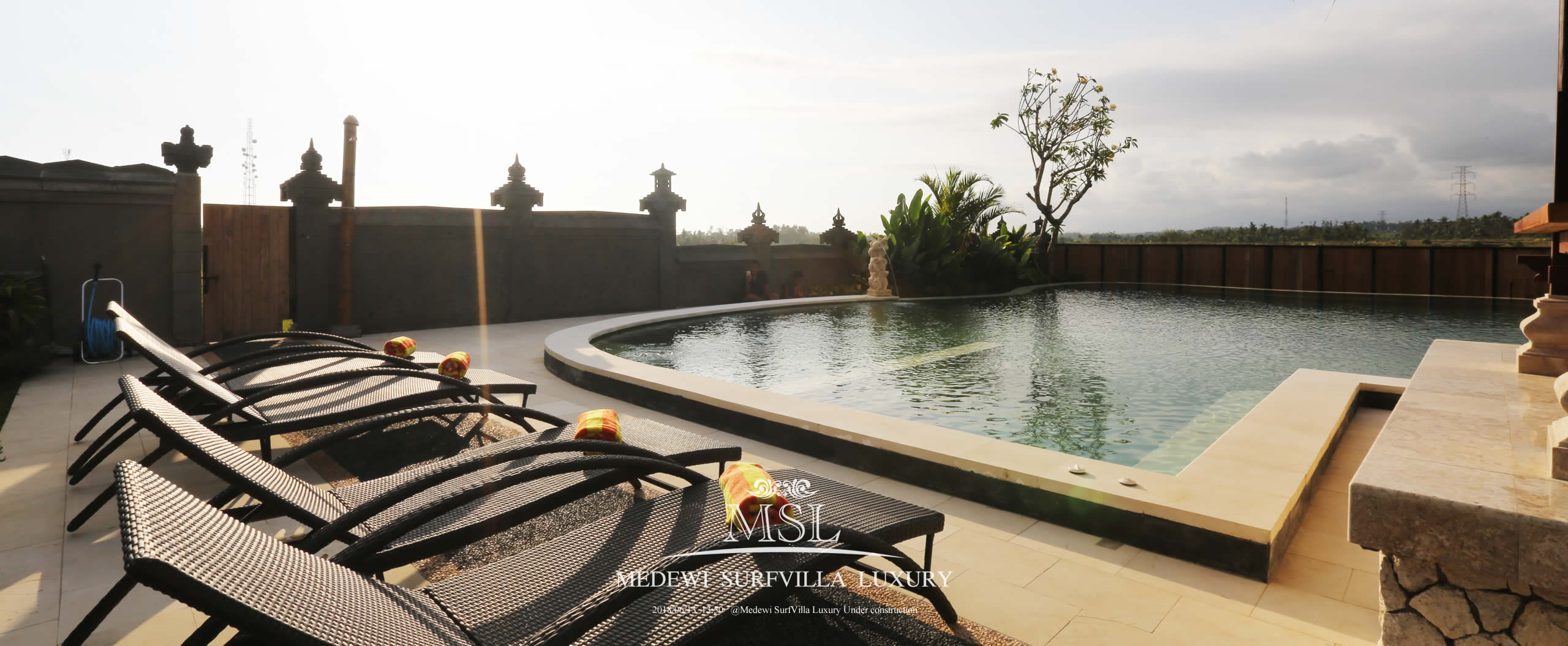 Medewi Surf Villa Luxury in Bali.